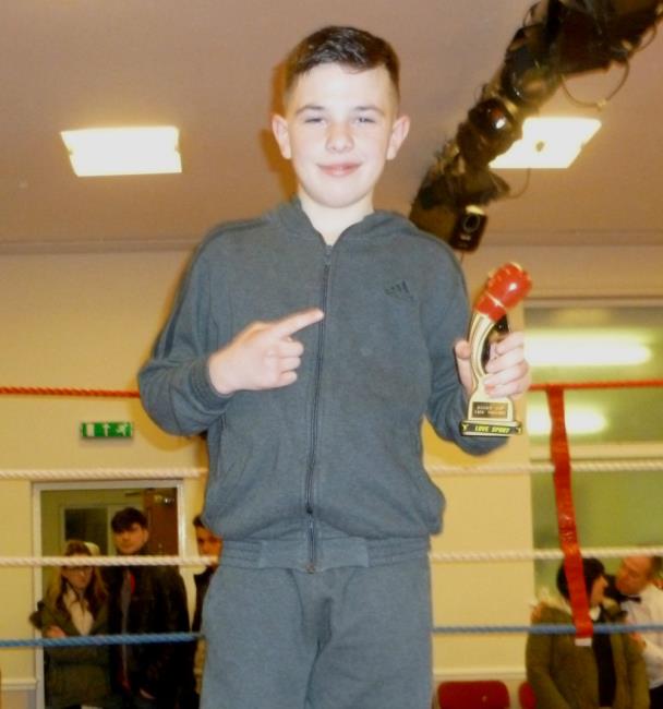 Boxing picture parade from Letterston